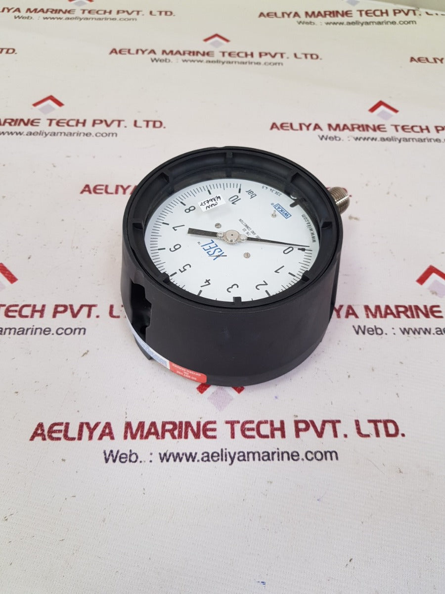 Wika xsel 23x.34 4.5 pressure gauge 0-10 bar 
