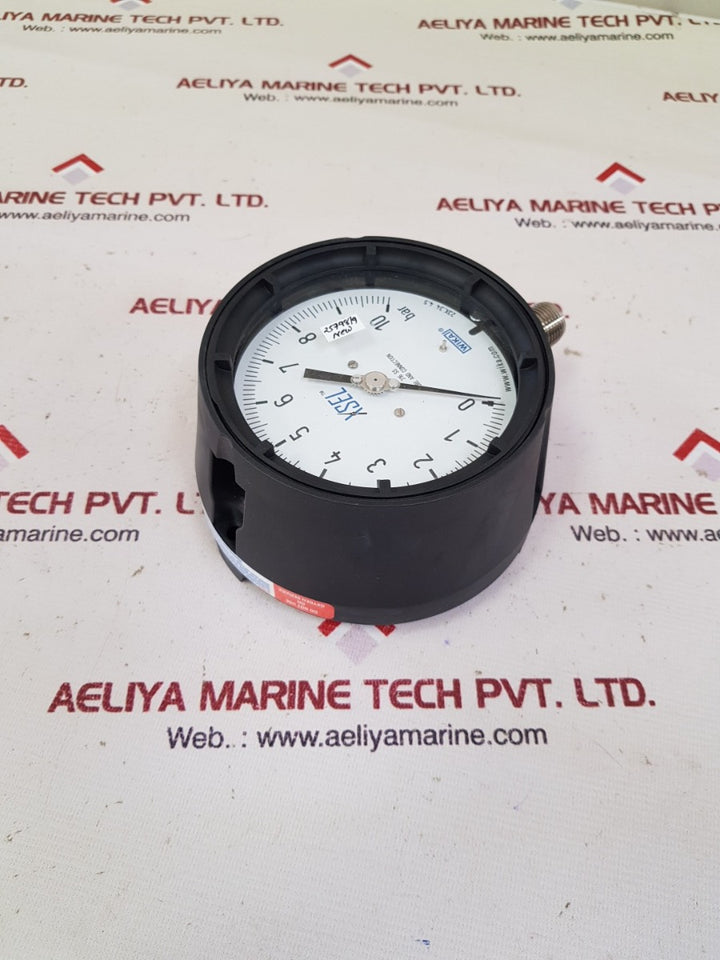 Wika xsel 23x.34 4.5 pressure gauge 0-10 bar 