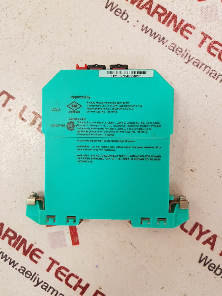 Pepperl+fuchs z779.h.f z-series safe snap barrier 72177