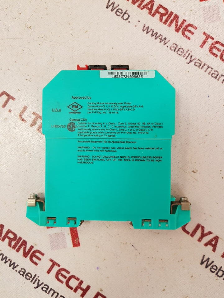 Pepperl+fuchs z779.h.f z-series safe snap barrier 72177