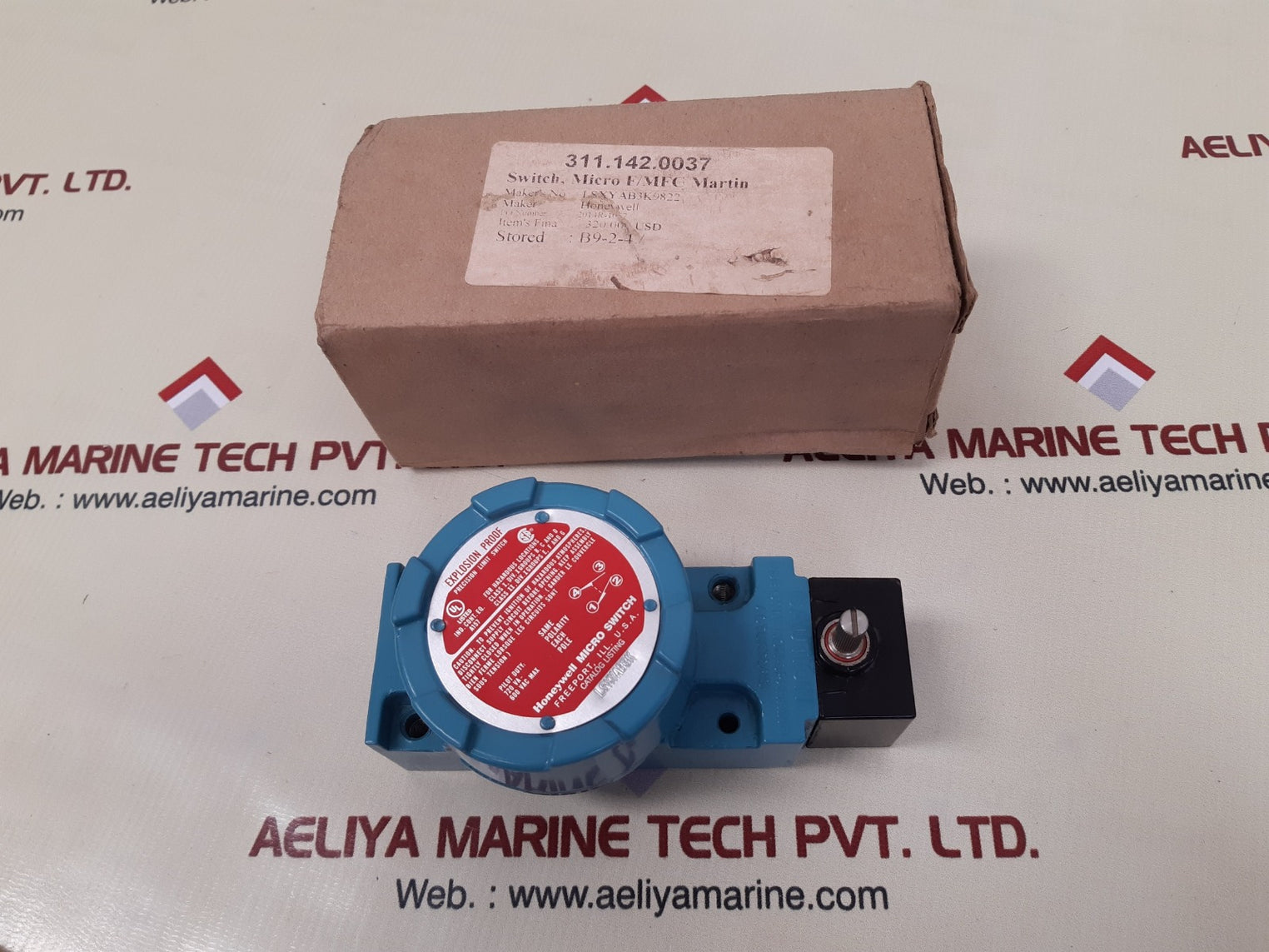 Honeywell lsxyab3k explosion proof precision limit switch 720 va - 600 vac max