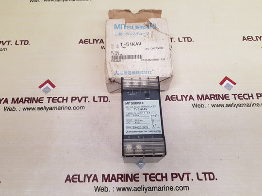 Mitsubishi t-51kav ac voltage transducer 150v