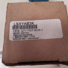 Honeywell lsxyab3k explosion proof precision limit switch 720 va - 600 vac max