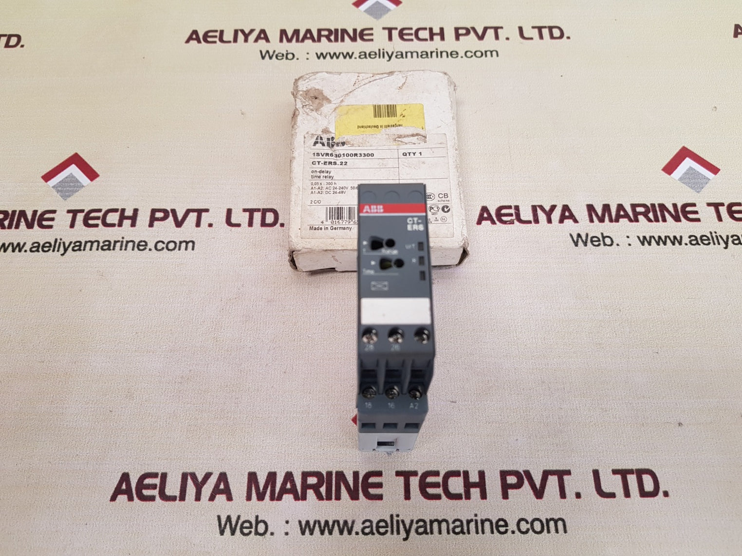 Abb ct-ers.22 time relay 1svr630100r3300