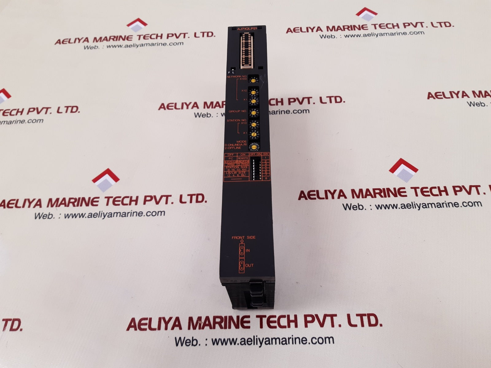 Mitsubishi aj71qlp21 programmable controller 
