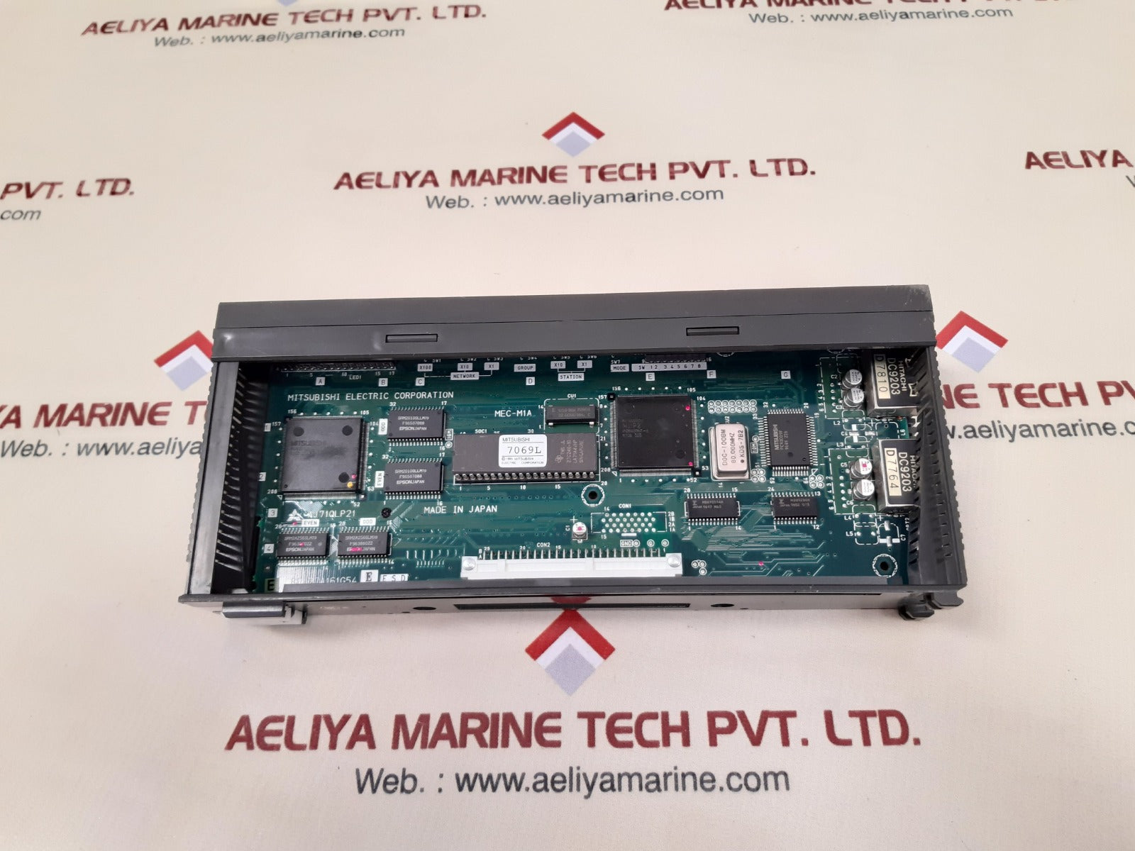 Mitsubishi aj71qlp21 programmable controller 