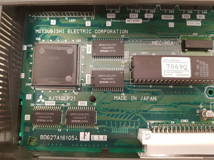 Mitsubishi electric melsec aj71qlp21 programmable controller 
