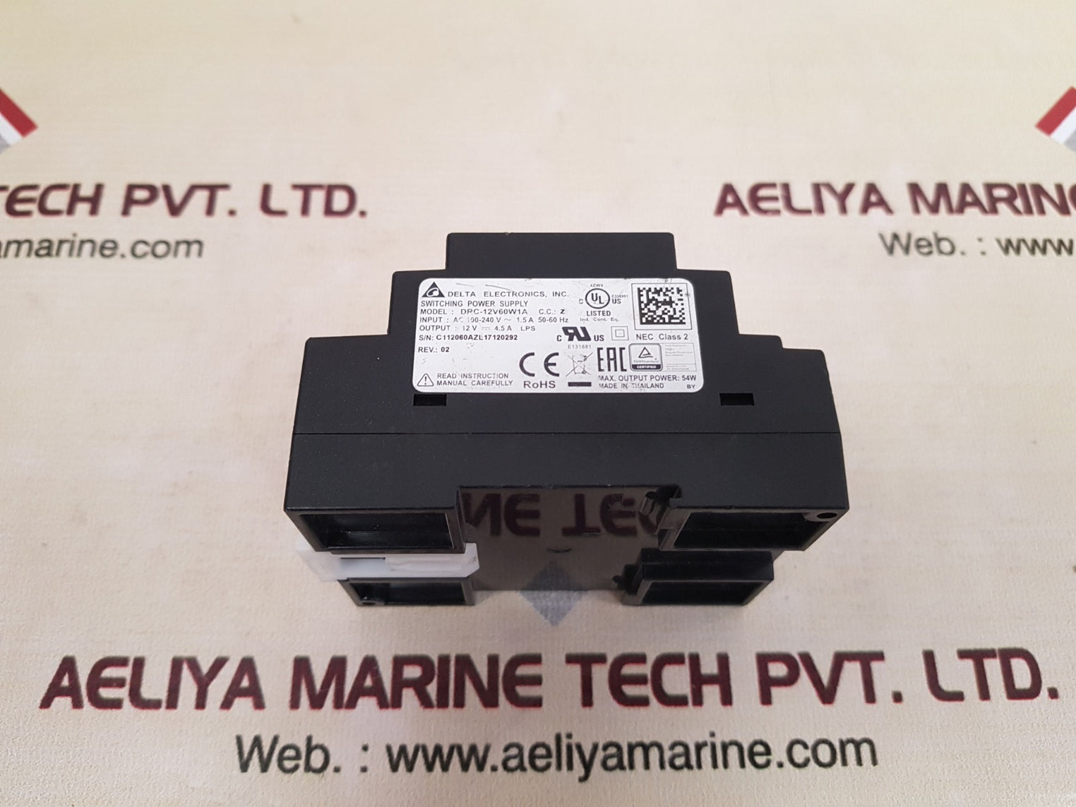 Delta drc-12v60w1a switching power supply