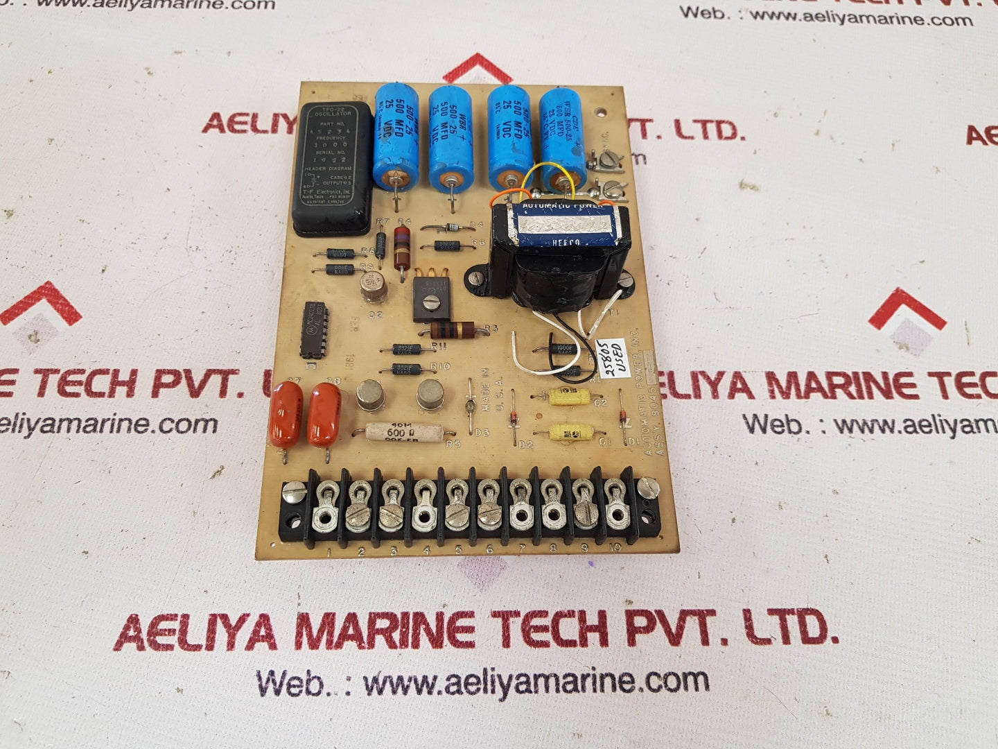 Automatic power 9045 0213 pcb card pc 255 b