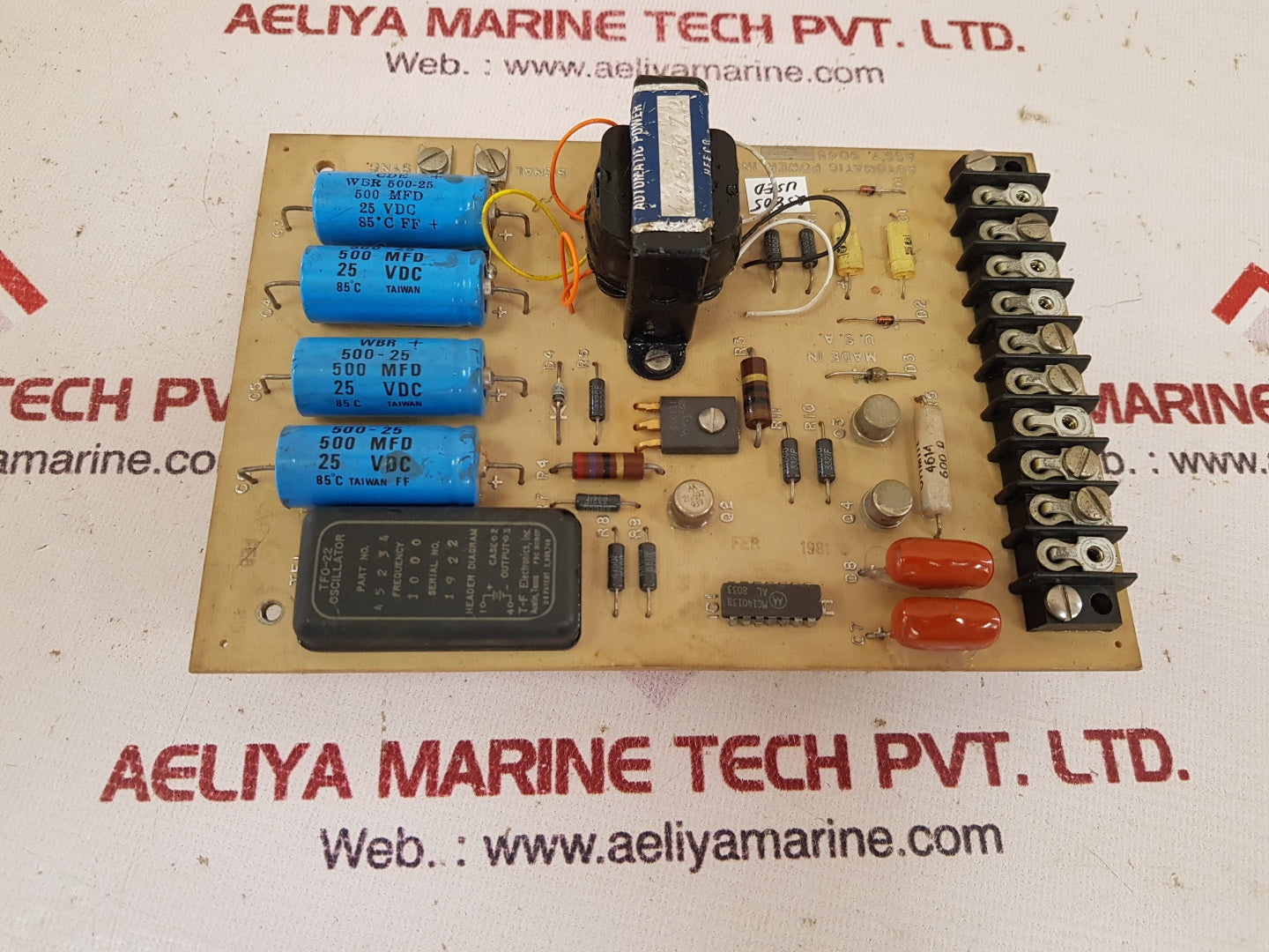 Automatic power 9045 0213 pcb card pc 255 b