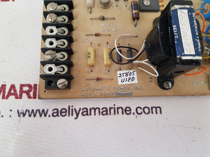 Automatic power 9045 0213 pcb card pc 255 b