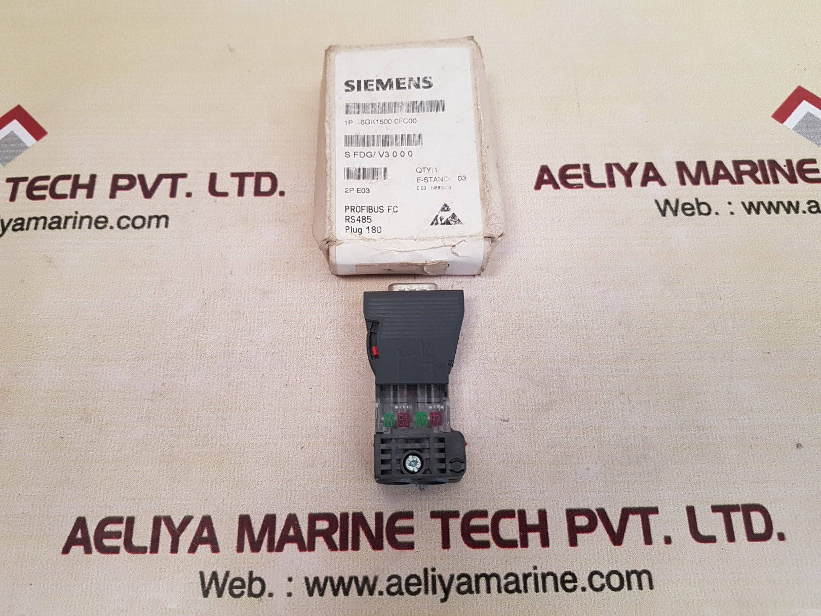 Siemens 6gk1500-0fc00 profibus connector 