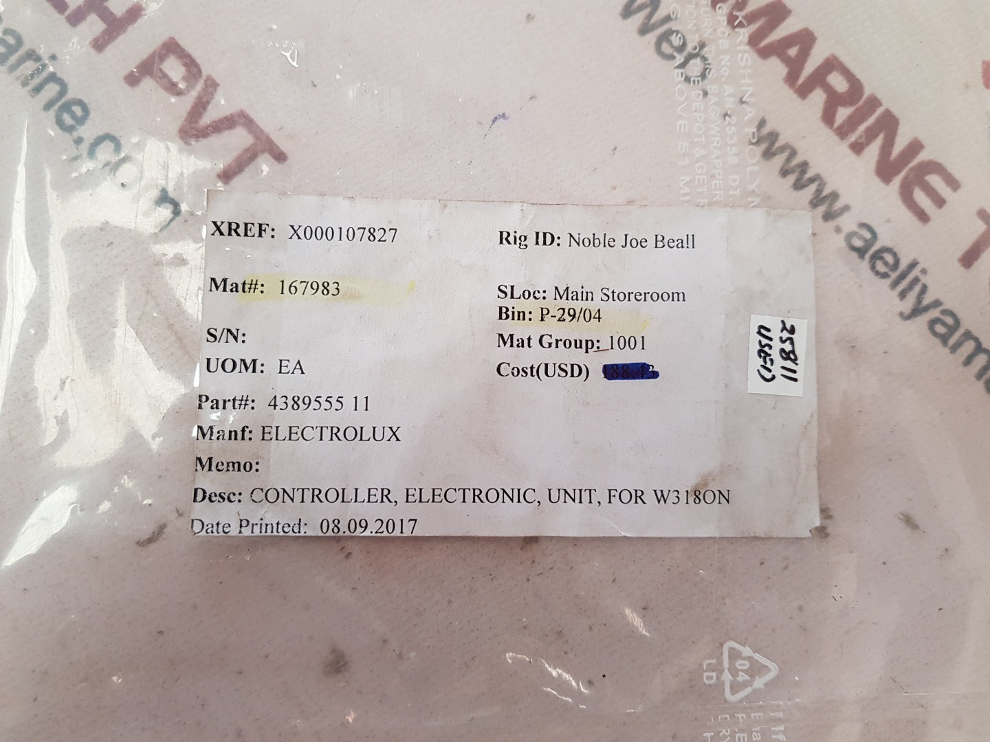 M5539-07 pcb card 4389555 11