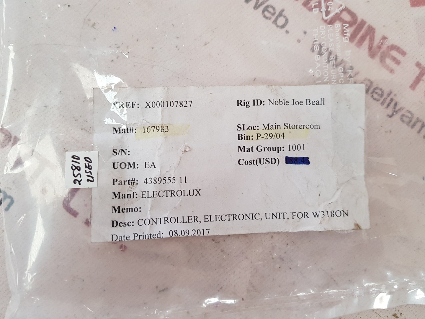 M5539-07 pcb card 438 5522  04-02