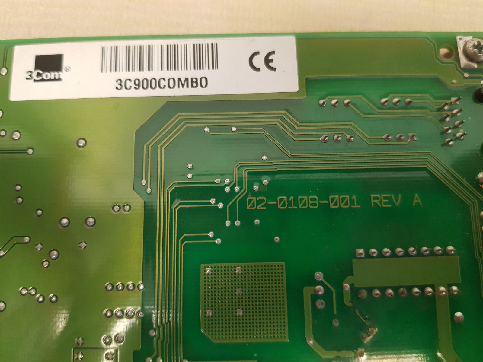 3com 3c900-combo network adapter card 03-0108-002