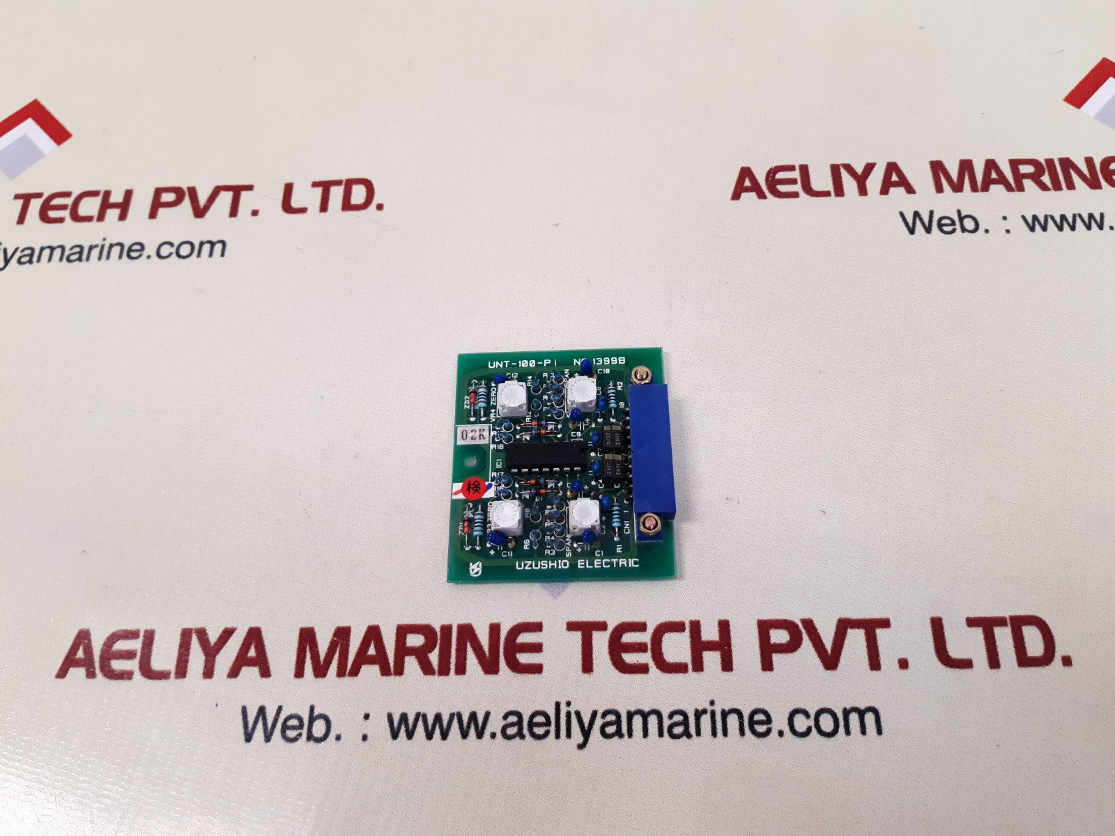 Uzushio electric unt-100-p i pcb card 