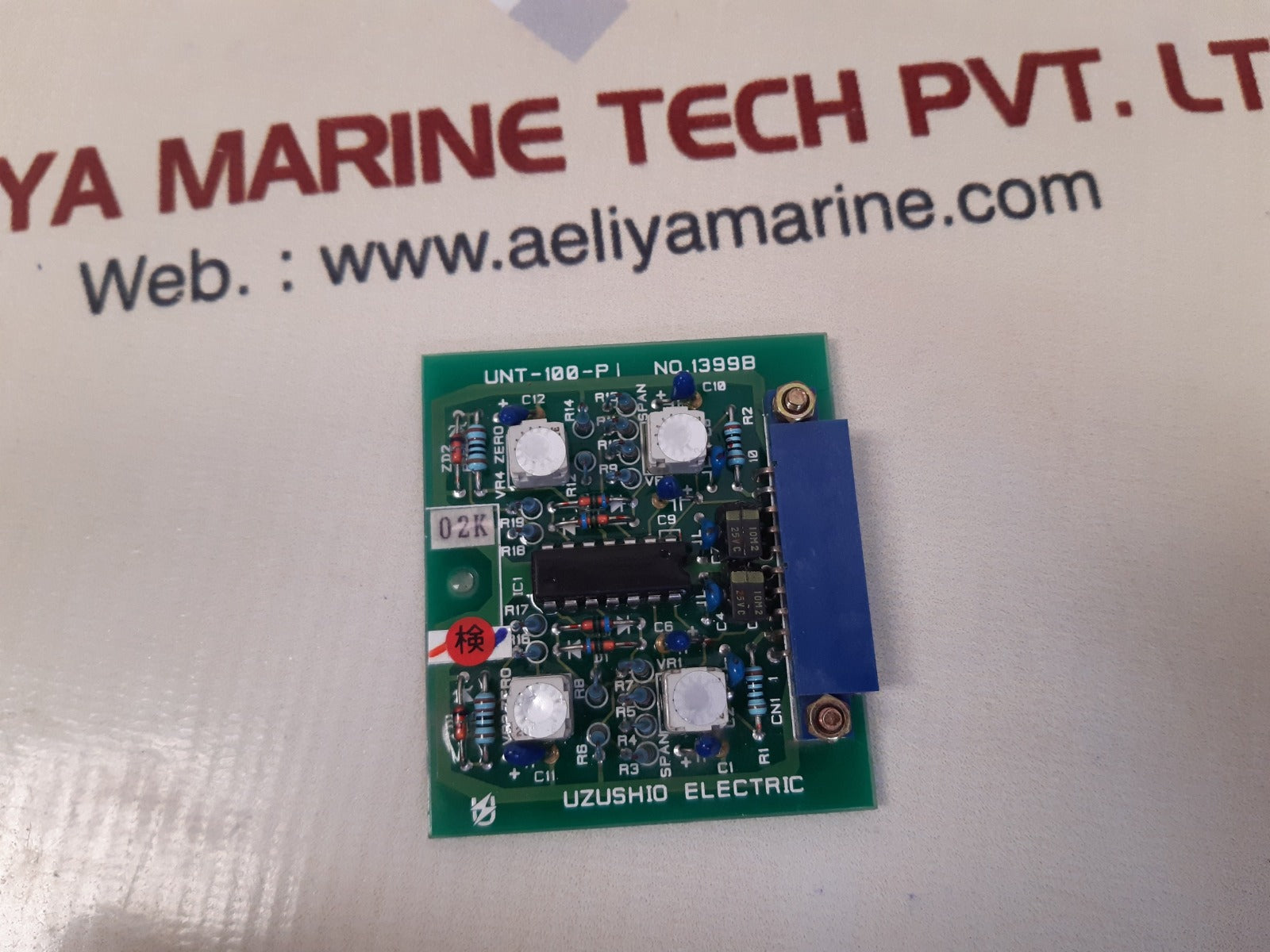 Uzushio electric unt-100-p i pcb card 