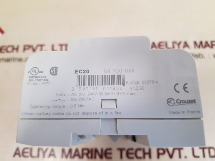 Crouzet ec20 millenium ii+ controller 88 950 033