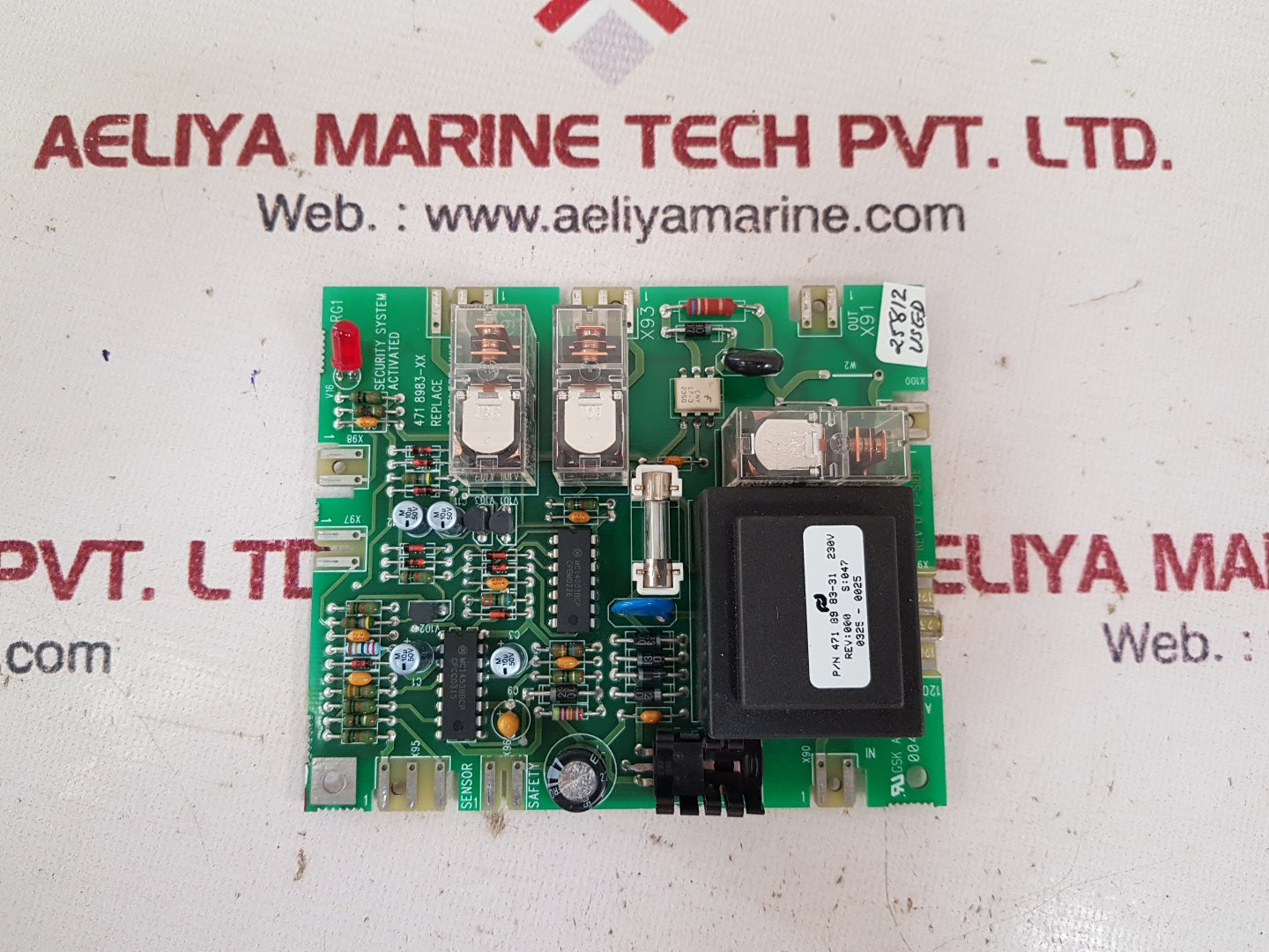 Security system 471 8983-31 pc board