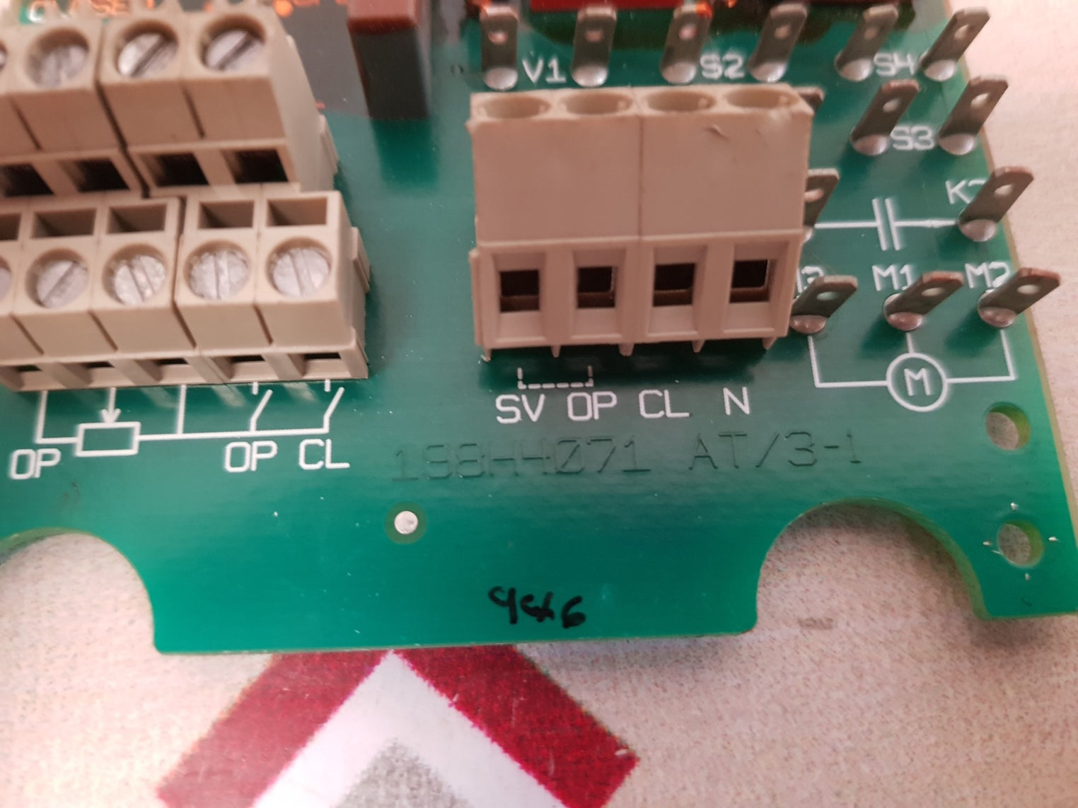 198h4071 at/3-1 pcb card