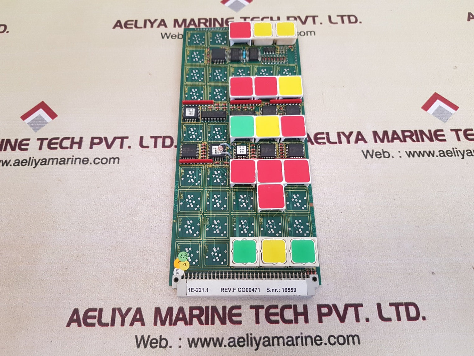 Norcontrol na-1e221 panel card ha331728 a/a/a