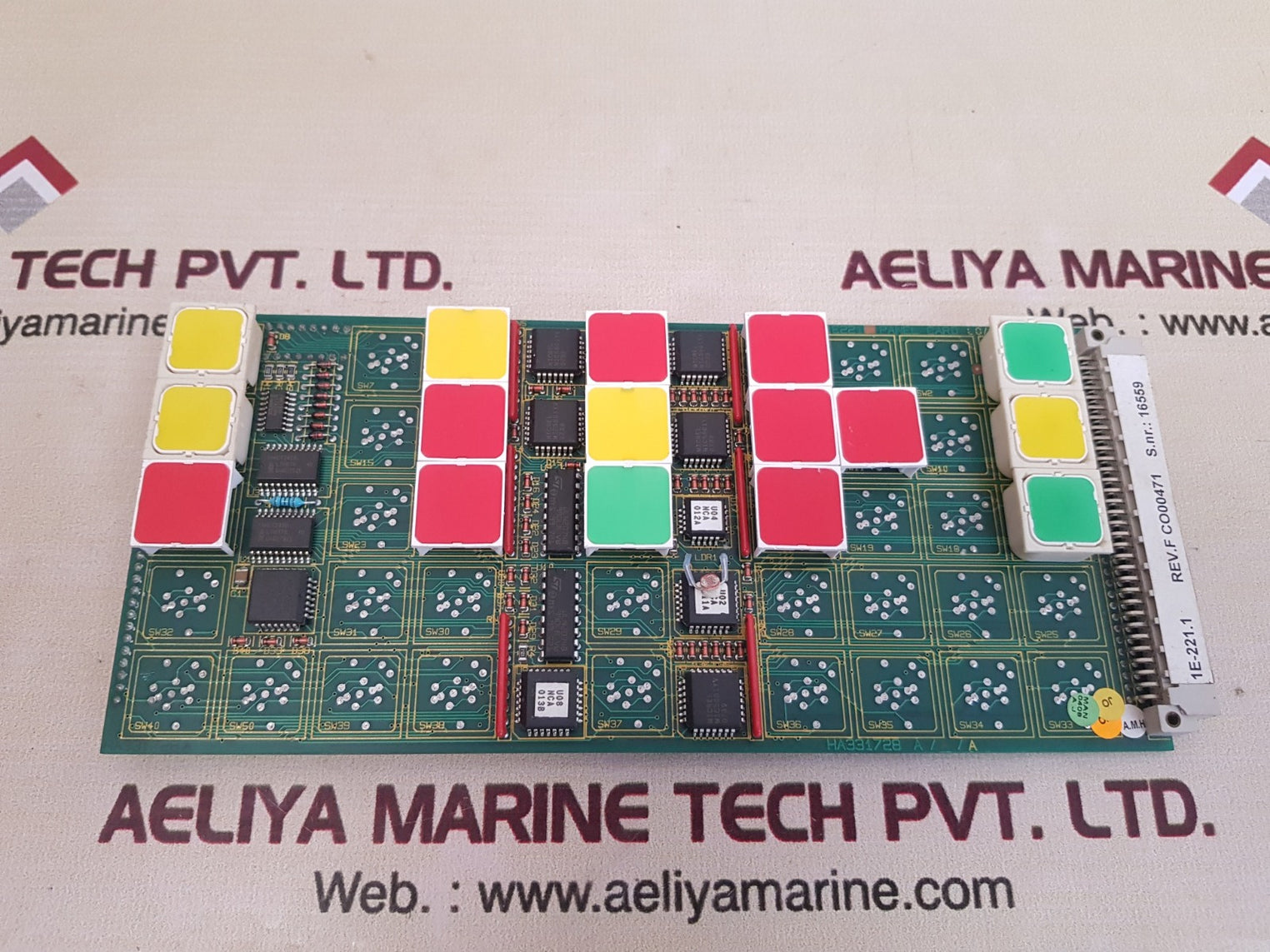 Norcontrol na-1e221 panel card ha331728 a/a/a