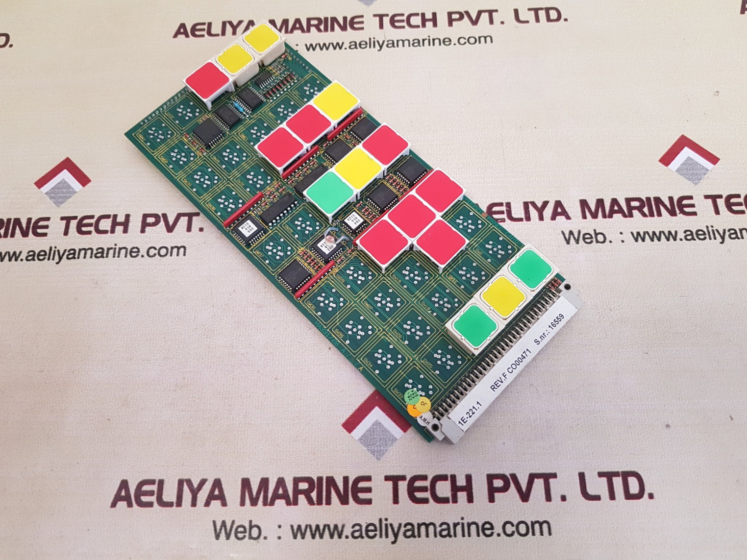 Norcontrol na-1e221 panel card ha331728 a/a/a