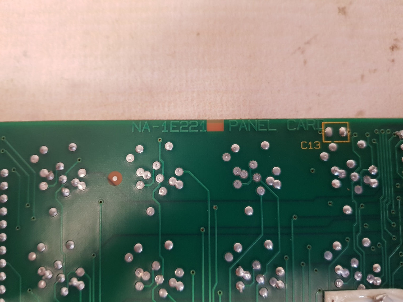 Norcontrol na-1e221 panel card ha331728 a/a/a