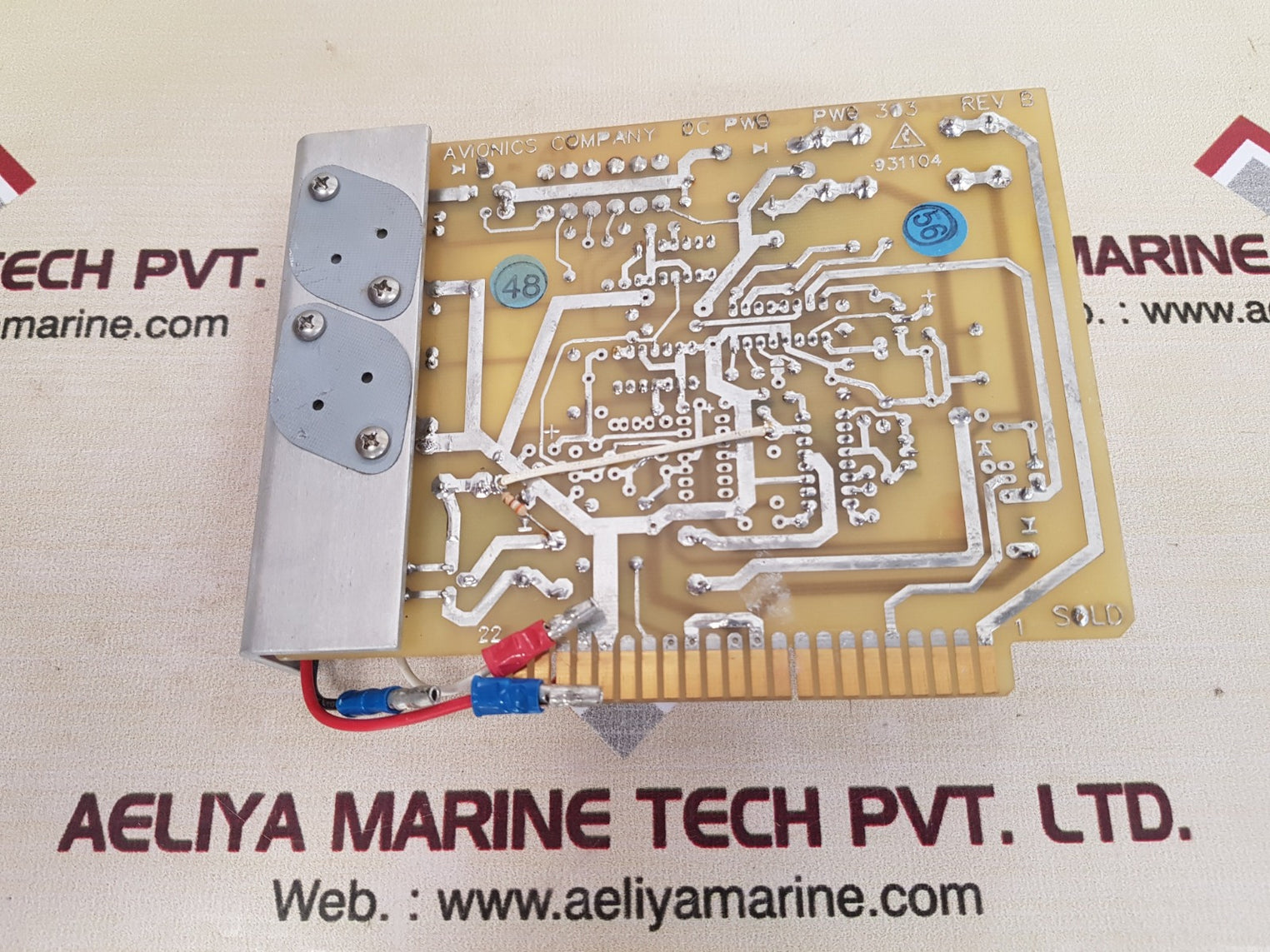 Southern avionics pwb 303 rev b pcb card 931104