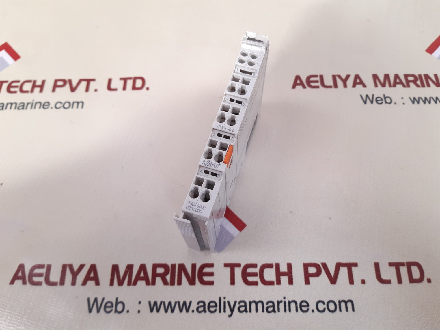Wago 750-600/025-000 end module Used