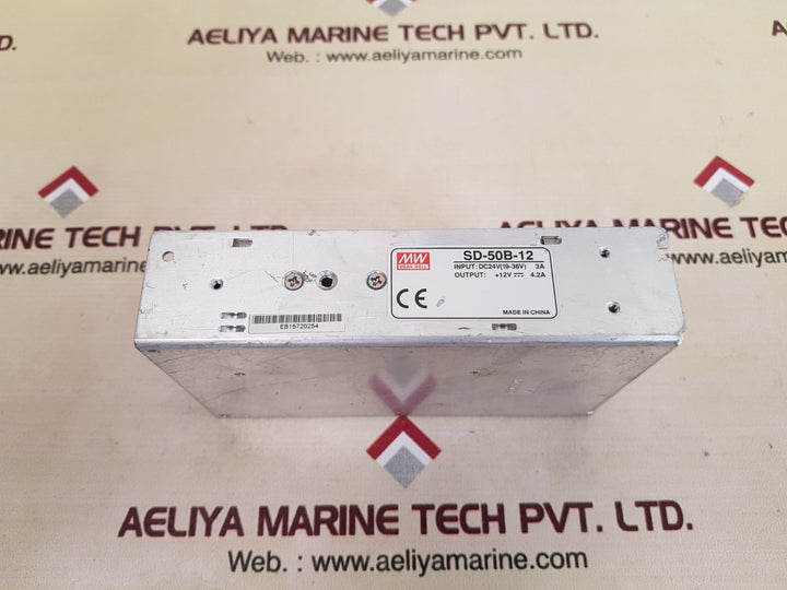 Mean well sd-50b-12 dc-dc power supply