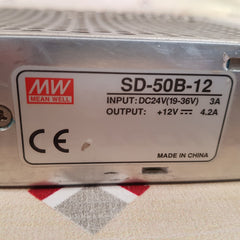 Mean well sd-50b-12 dc-dc power supply