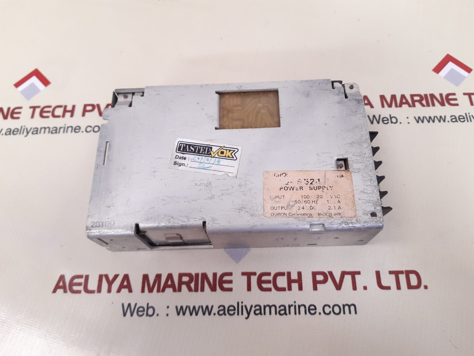 Omron power supply 100-120/100-220 vac
