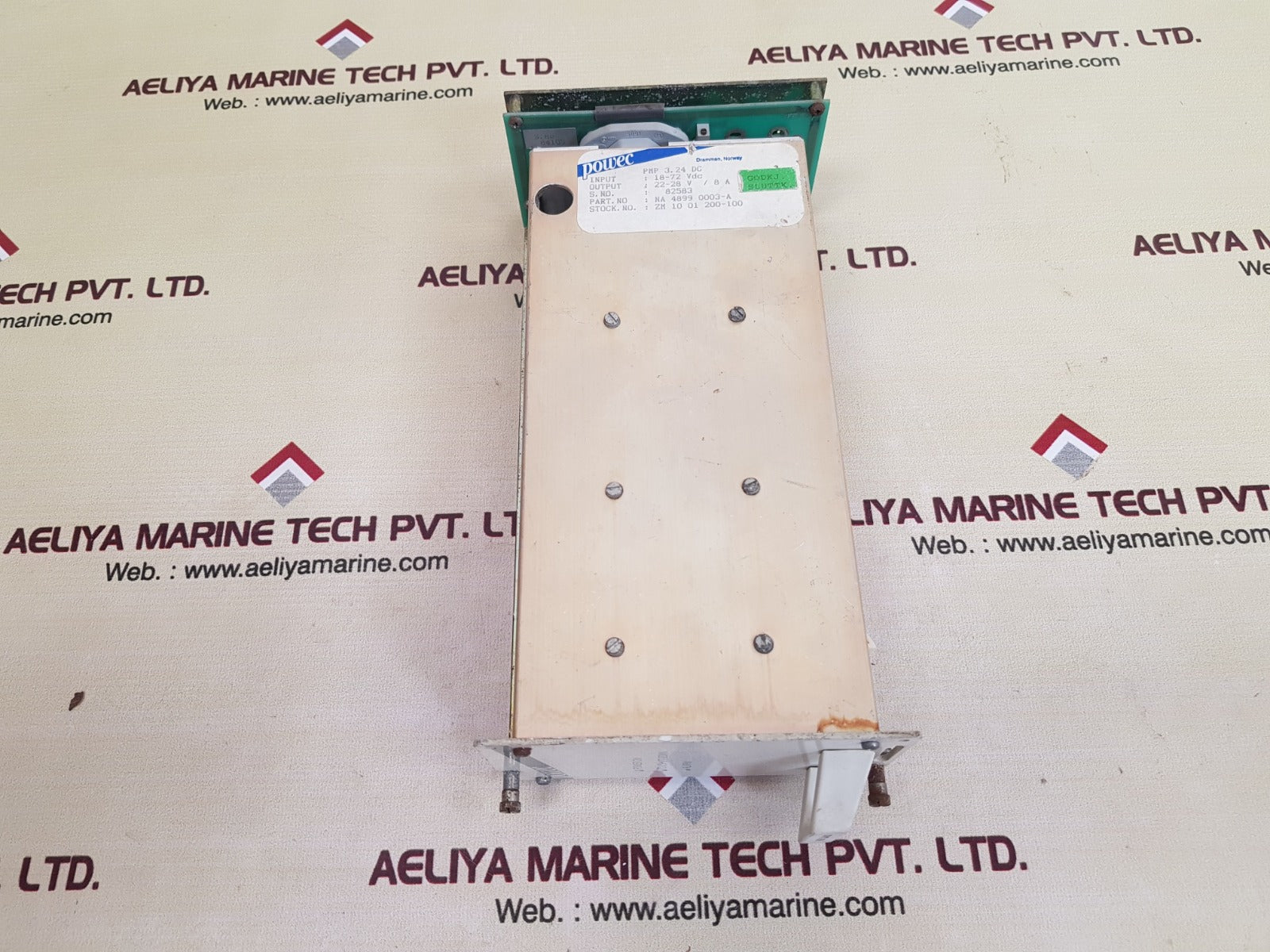 Powec pmp 3.24 microprocessor power supply na 4899 0003-a