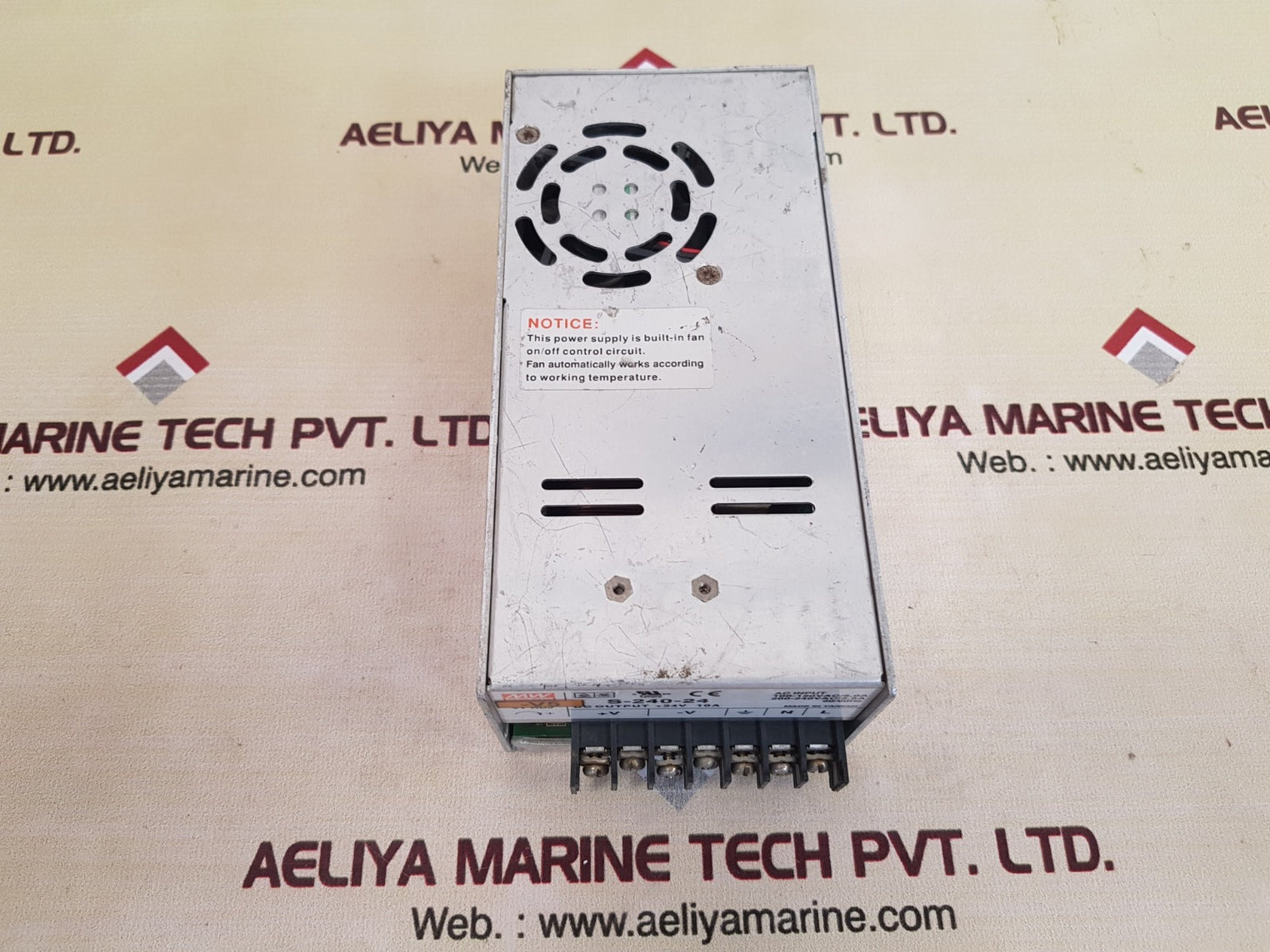 Mean well s-240-24 switching power supply 5.0-2.5amp