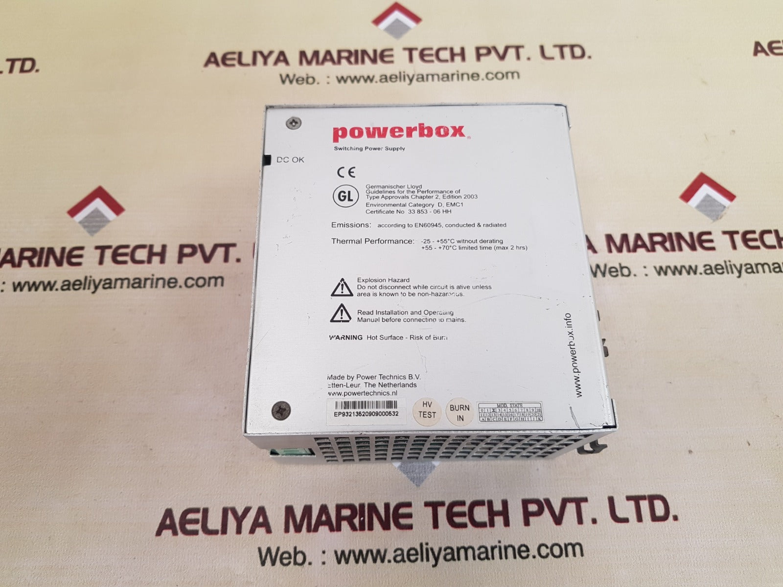 Powerbox pt505 switching power supply