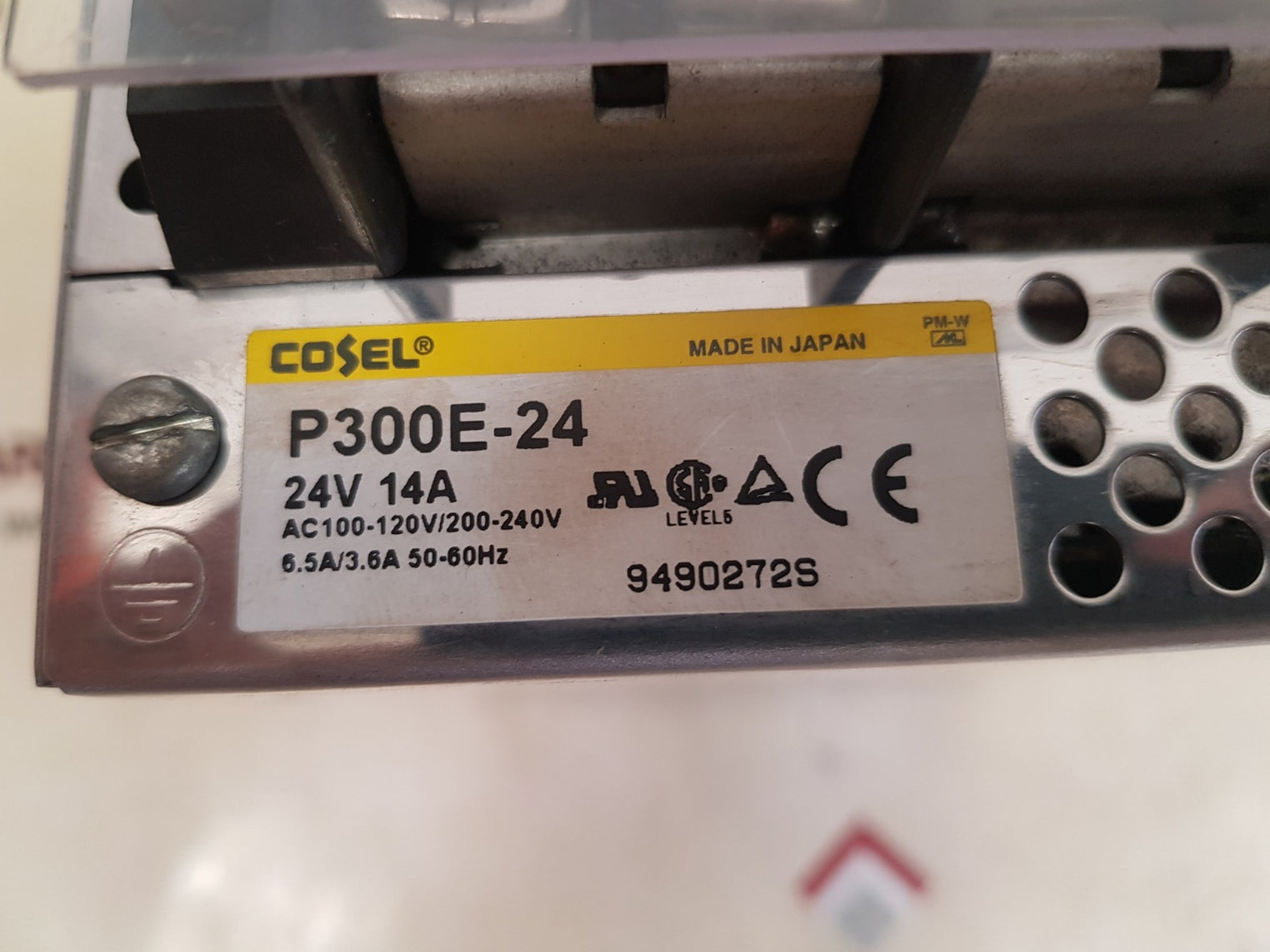 Cosel p300e-24 power supply module ac100-120v/200-240v