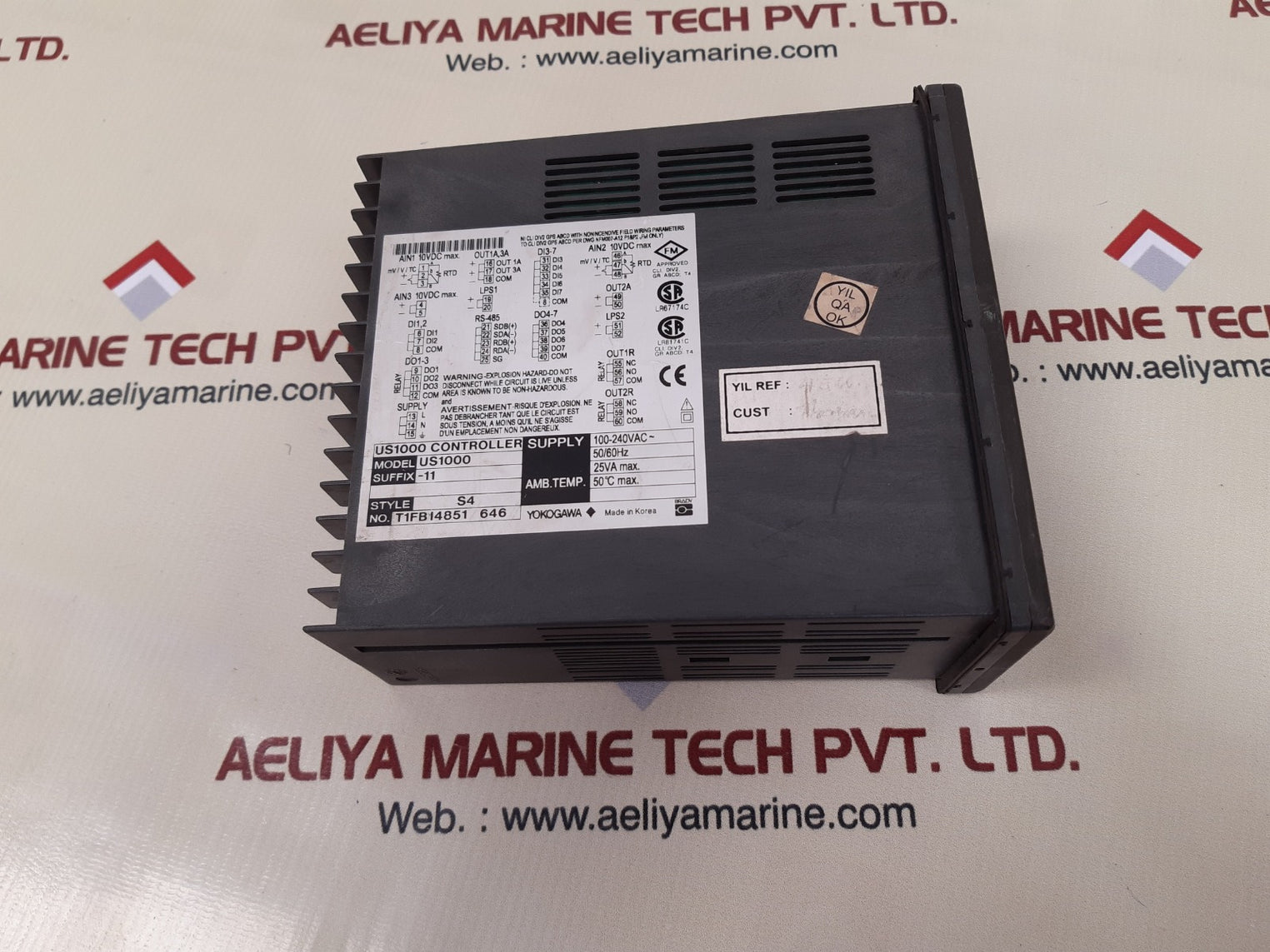 Yokogawa us1000-11 s4 controller single loop enhanced