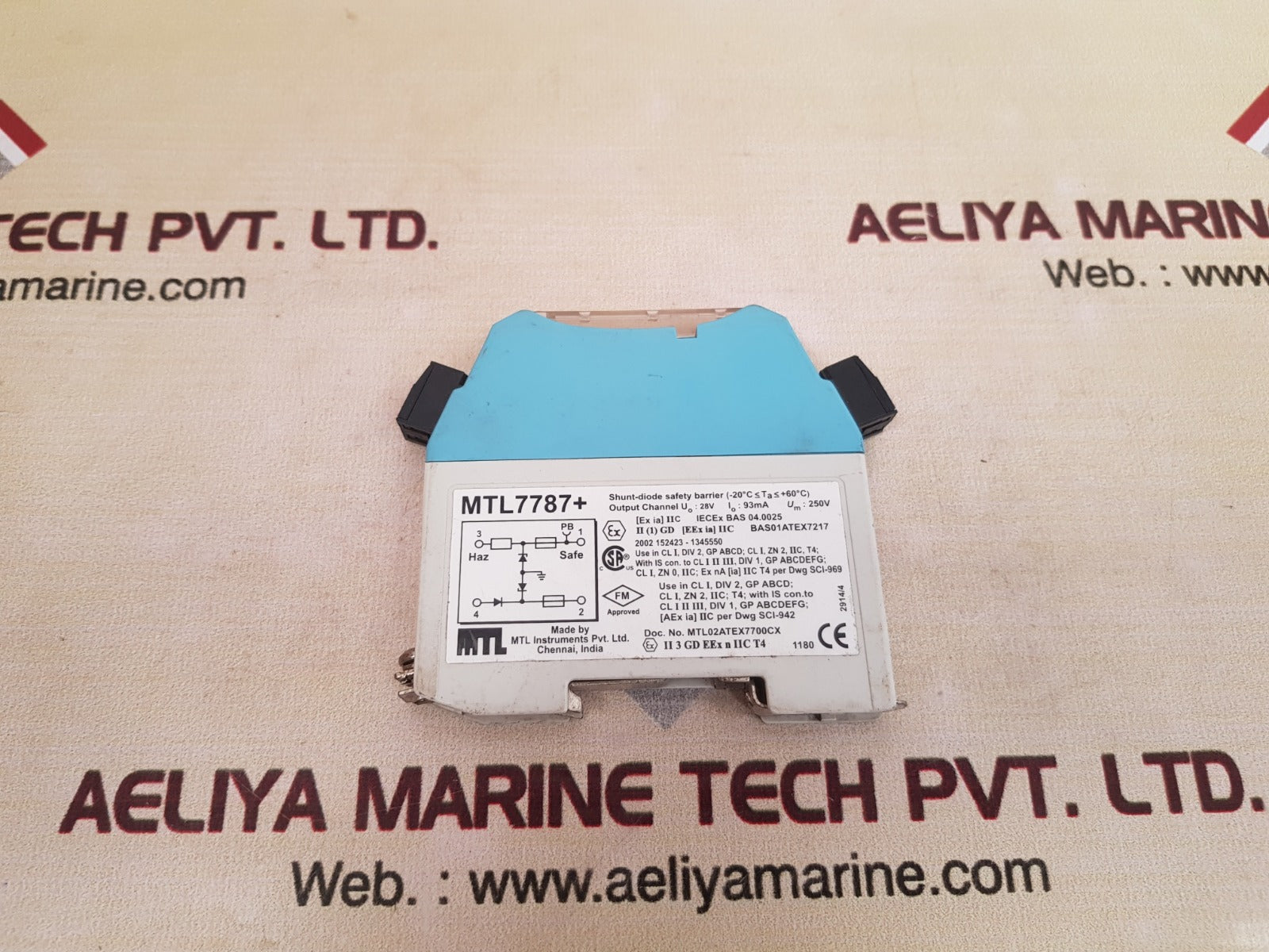 Mtl instruments mtl7787+ shunt- diode safety barrier