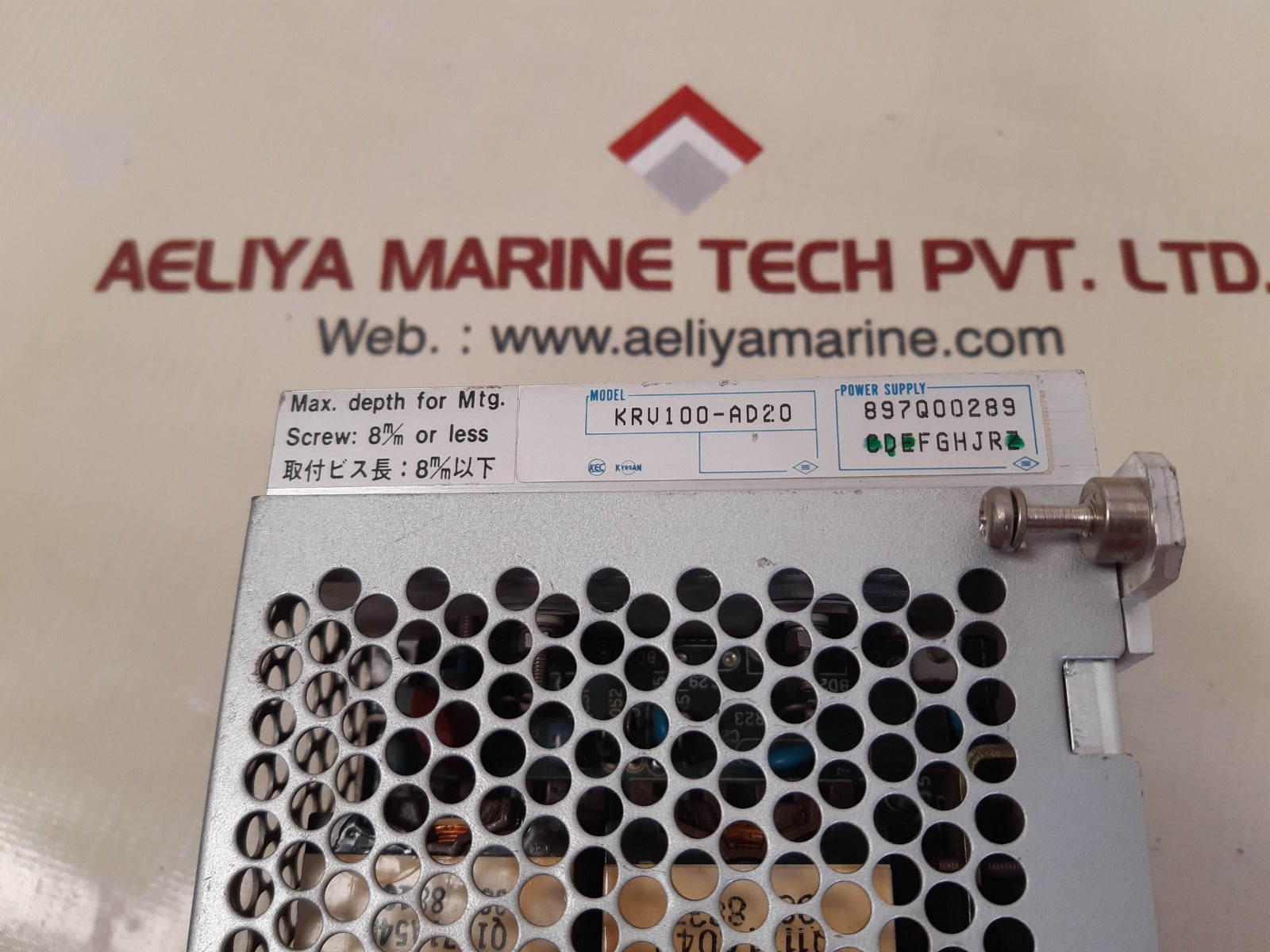 Kyosan krv100-ad20 power supply 100-120v