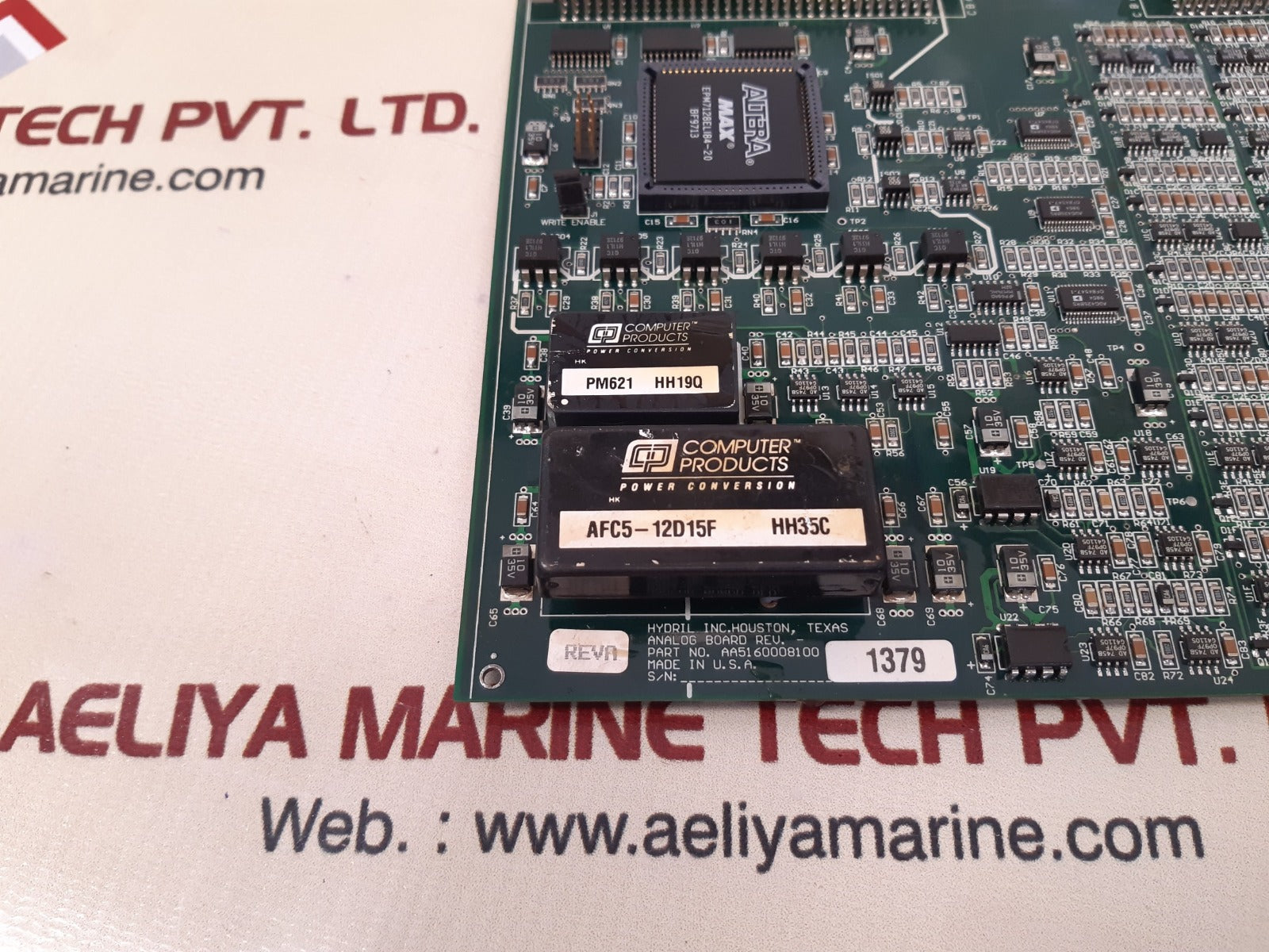 Hydril aa5160008100 analog board aa5170008100 rev a