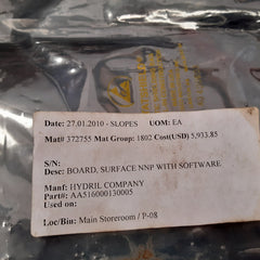 Hydril aa5160001300 network node processor rev.e