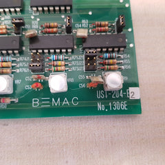 Be mac ust-204-e 2/ust-204-b 2 circuit panel board