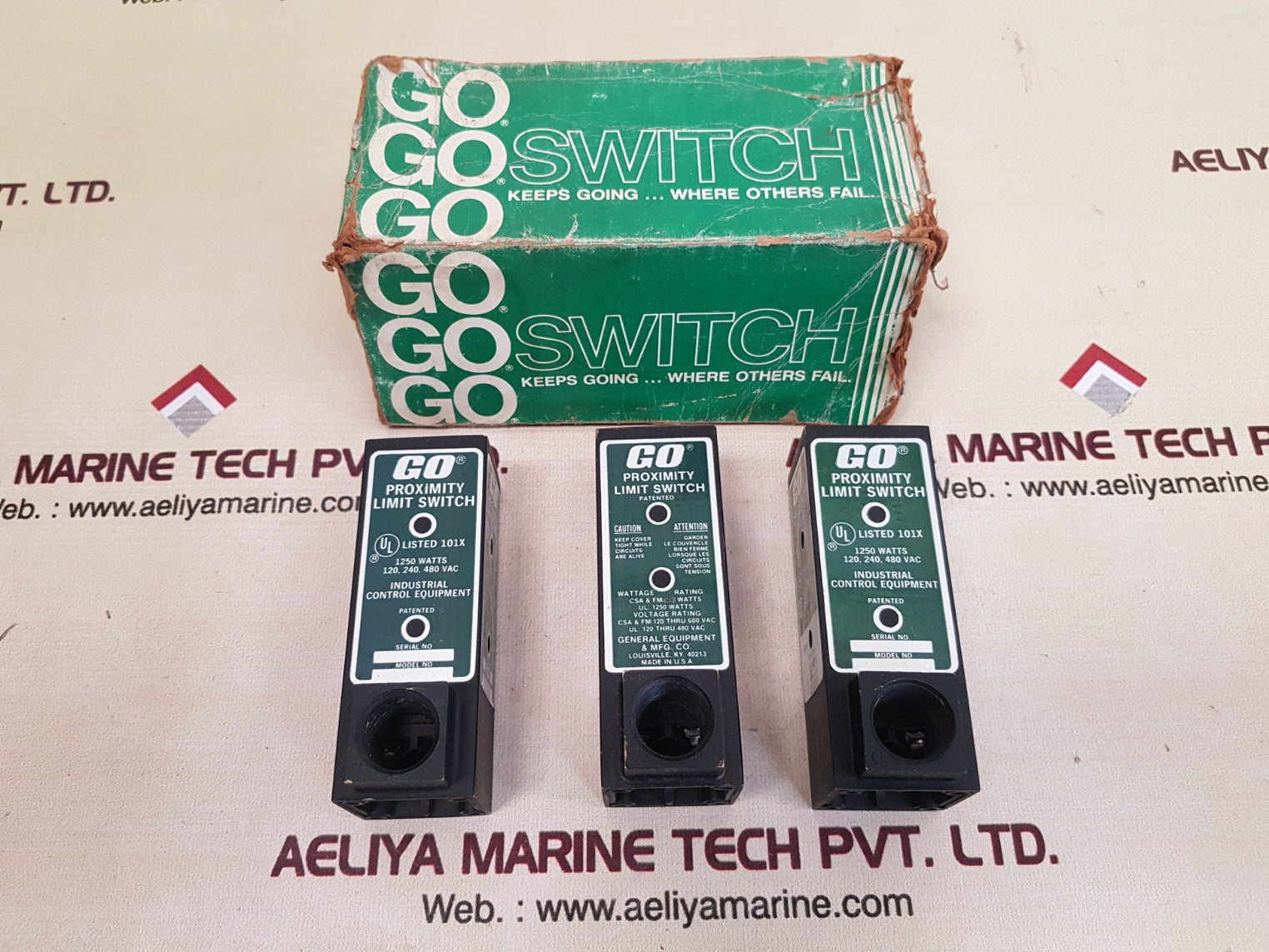 Go systems 112110 proximity limit switch 1250 watts