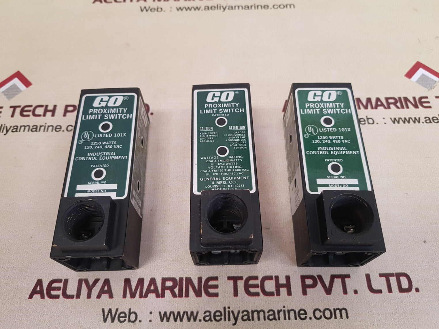 Go systems 112110 proximity limit switch 1250 watts