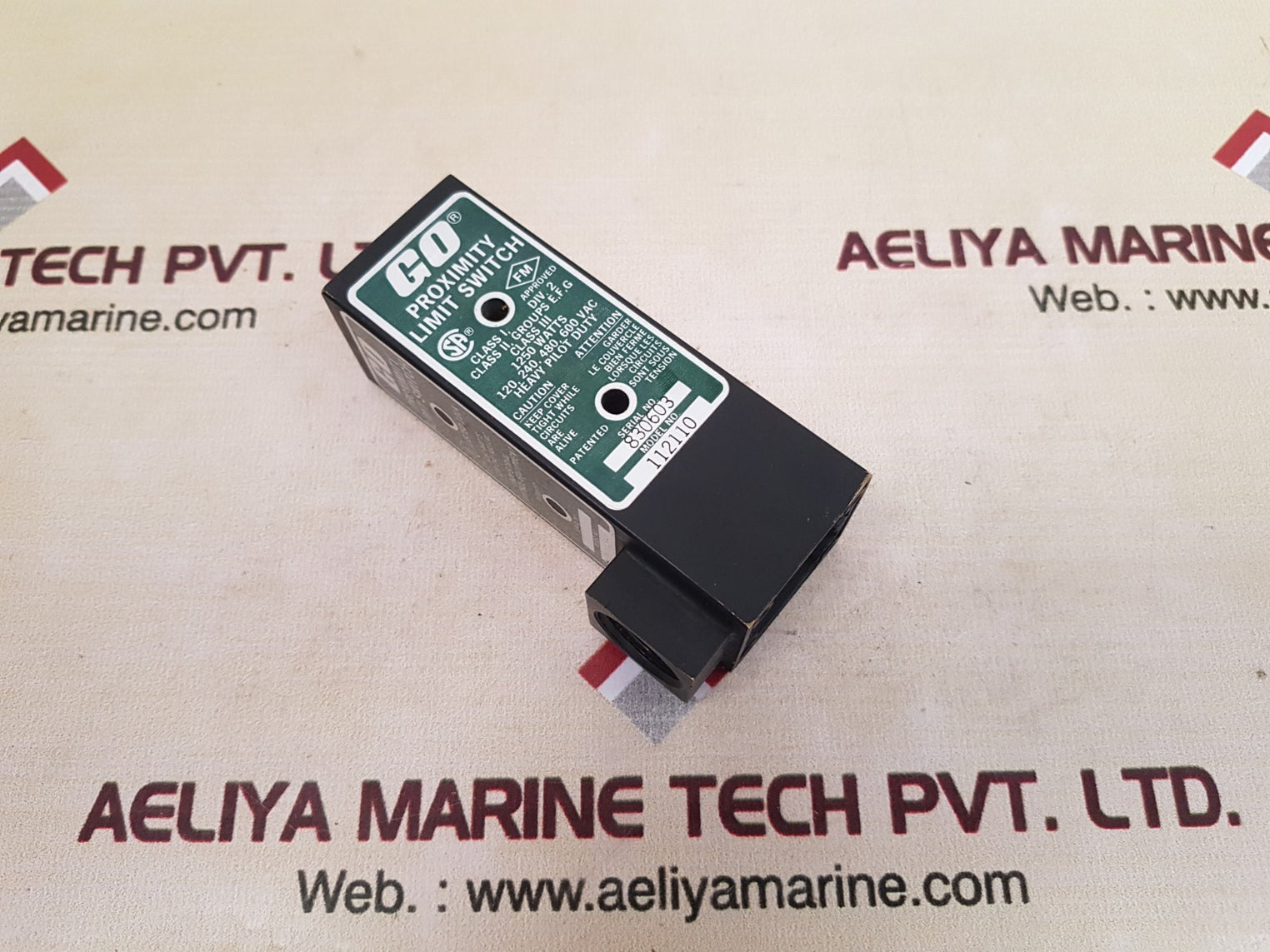 Go systems 112110 proximity limit switch 1250 watts