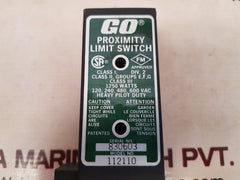 Go systems 112110 proximity limit switch 1250 watts