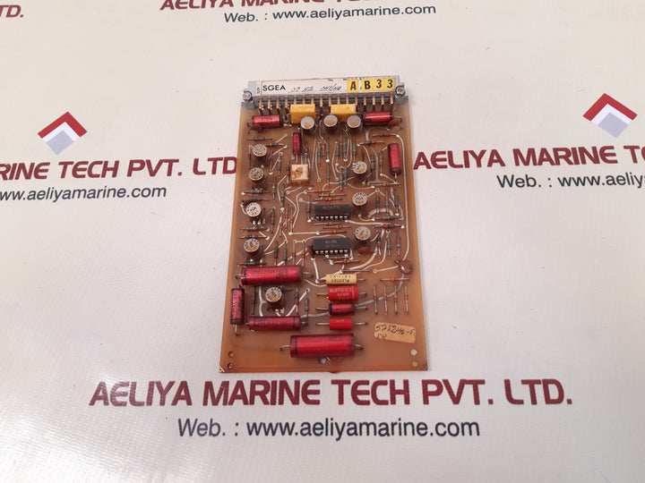 Stromberg sgea 50 a2 pcb card 5760069-1b