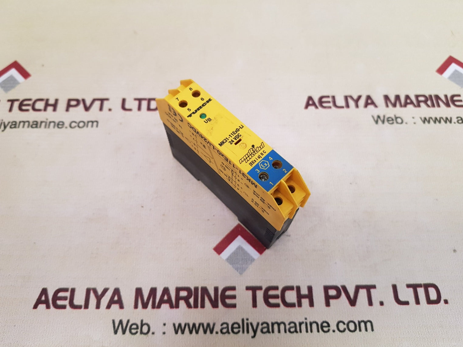 Turck mk31-11ex0-li/24vdc multi module analog signal transmitter
