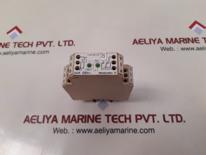 Weidmuller egr 230v~ relay Used